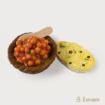 Chole with Kulcha Miniature Fridge Magnet - Image 3