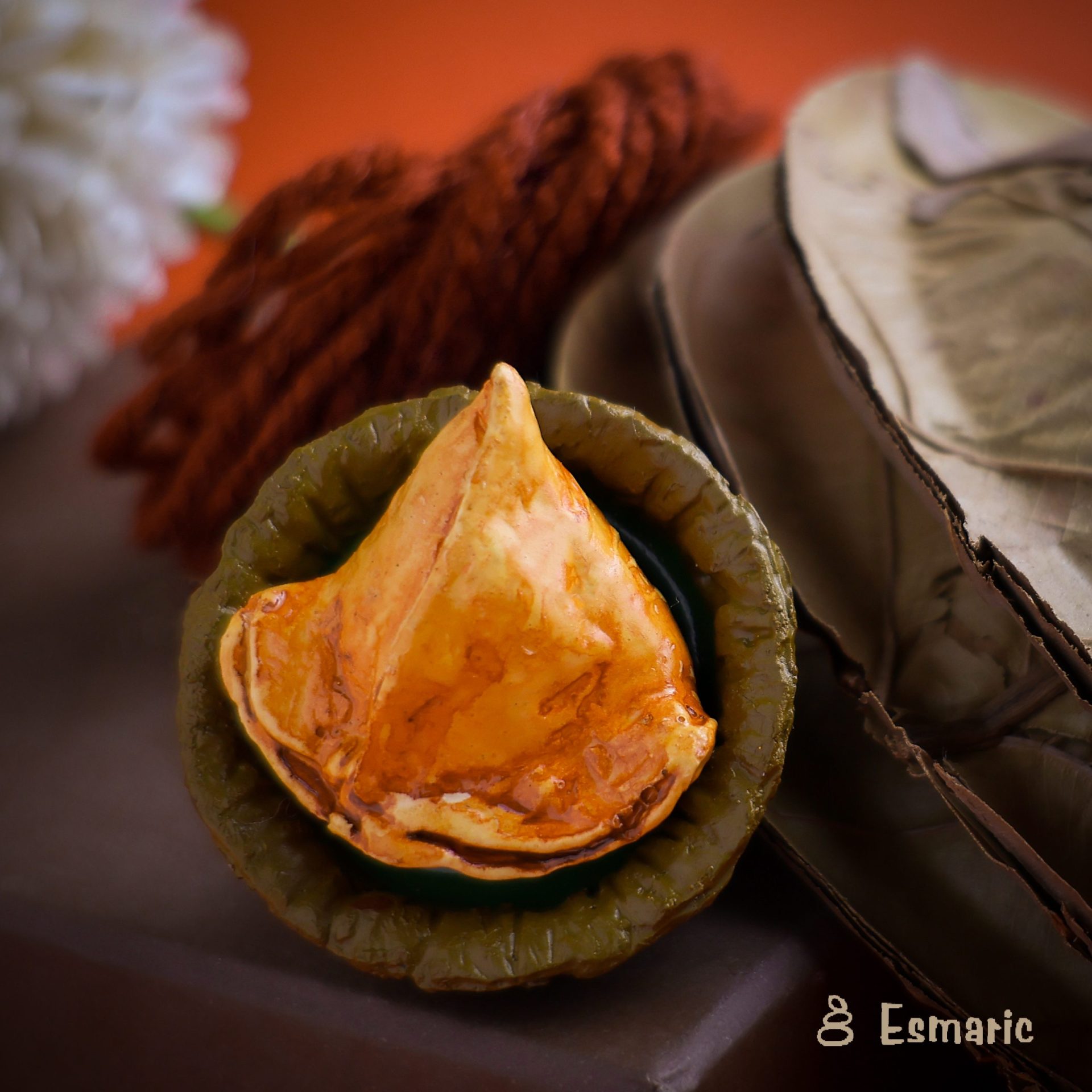 samosa 4 Samosa Miniature Fridge Magnets - Image 1